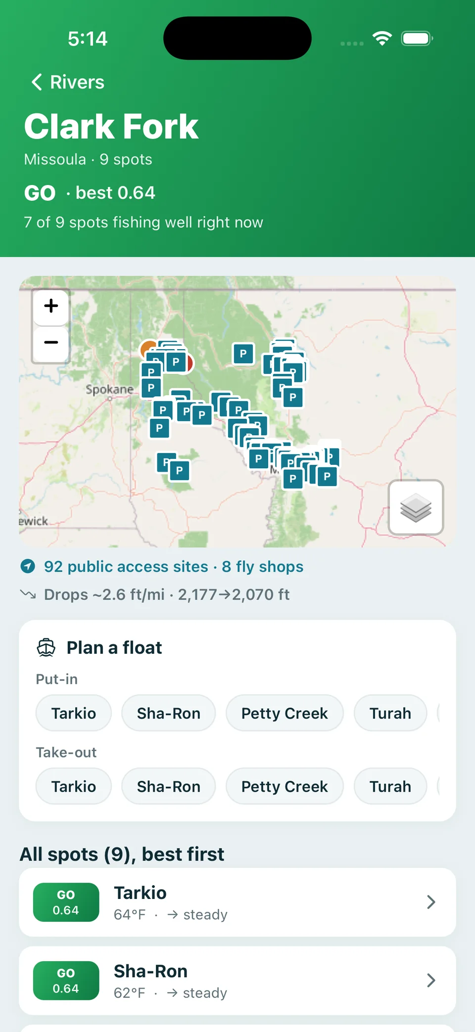 River map